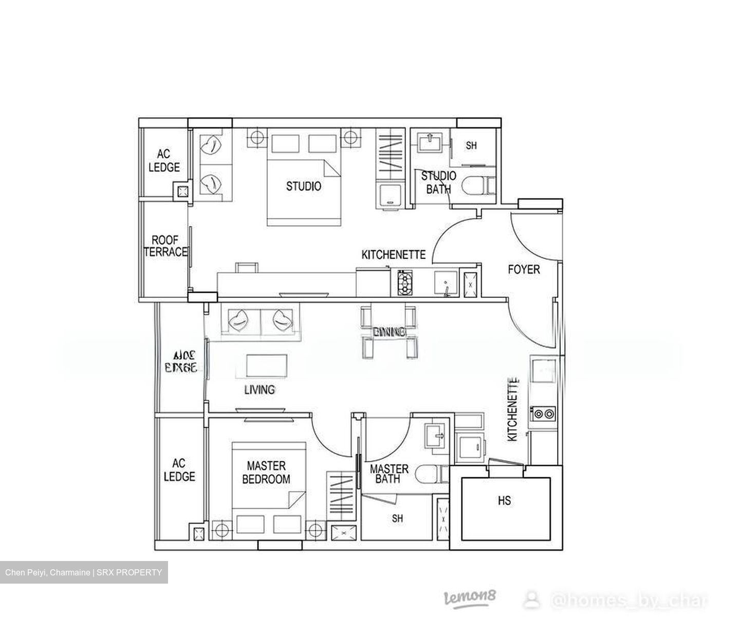 Kensington Square (D19), Apartment #499278761